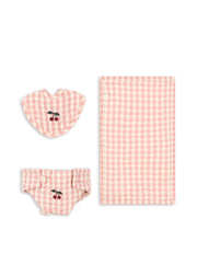 Konges Sløjd A/S Poppenaccessoires powder pink check