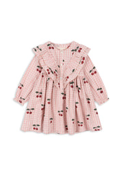 Konges Sløjd A/S WOVEN DRESSES cherry check