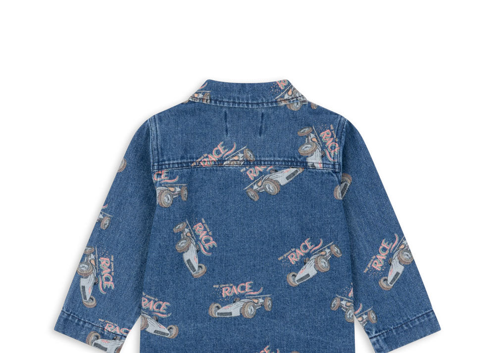 Konges Sløjd A/S Geweven Shirts race denim