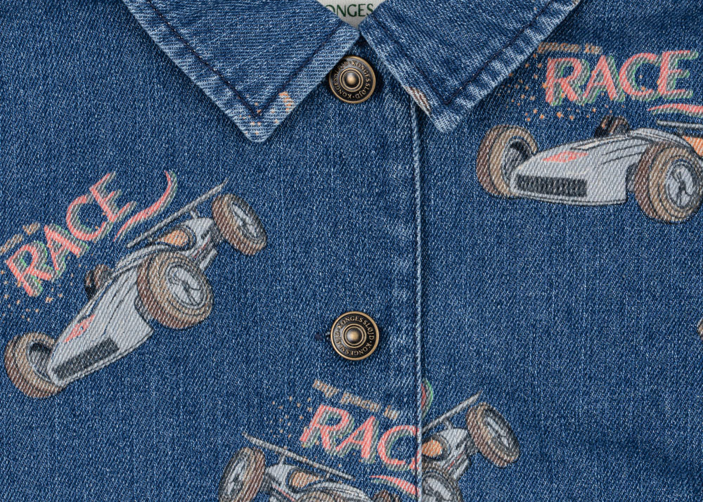 Konges Sløjd A/S Geweven Shirts race denim
