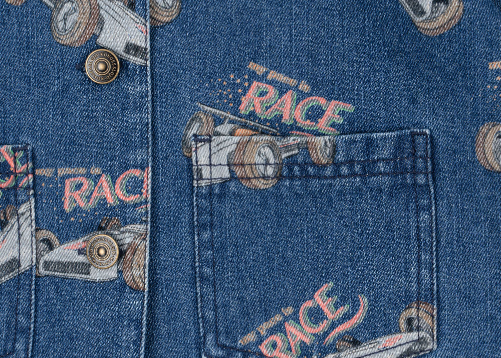 Konges Sløjd A/S Geweven Shirts race denim