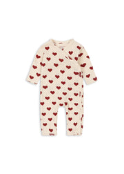 Konges Sløjd A/S Onesies amour rouge