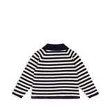 Konges Sløjd A/S Gebreide Cardigans navy stripe
