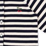 Konges Sløjd A/S Gebreide Cardigans navy stripe