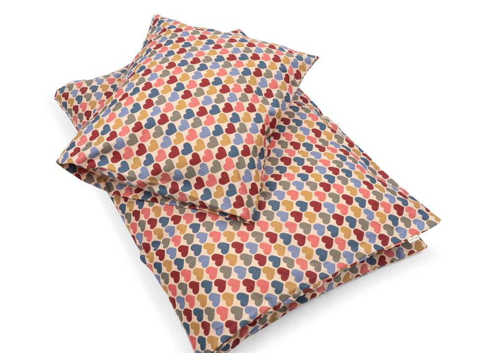 Konges Sløjd A/S Babybeddengoed coeur bisous