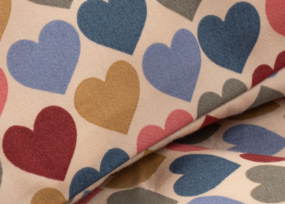 Konges Sløjd A/S Babybeddengoed coeur bisous