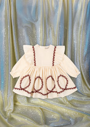 Konges Sløjd A/S WOVEN DRESSES buttercream