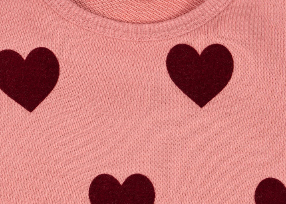 Konges Sløjd A/S Jersey Jurken coeur