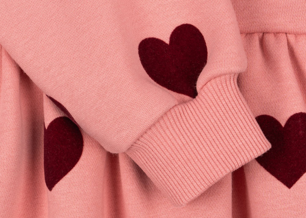 Konges Sløjd A/S Jersey Jurken coeur