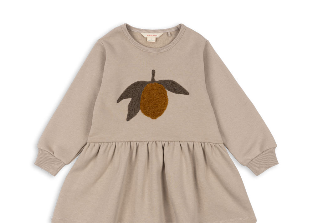 Konges Sløjd A/S Jersey Jurken oxford tan