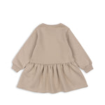 Konges Sløjd A/S Jersey Jurken oxford tan