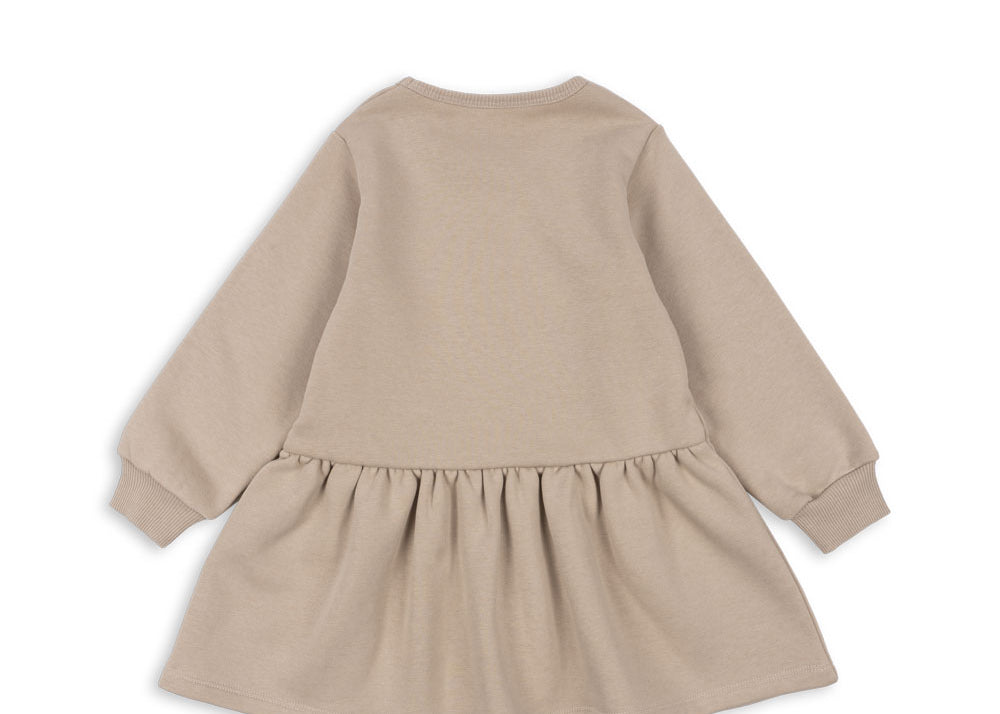 Konges Sløjd A/S Jersey Jurken oxford tan