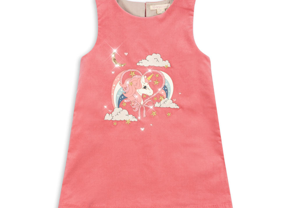 Konges Sløjd A/S WOVEN DRESSES flamingo plume