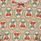 Konges Sløjd A/S Jersey Jurken cherry bow