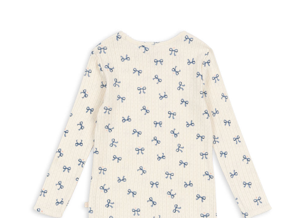 Konges Sløjd A/S Jersey Shirts bow bleu