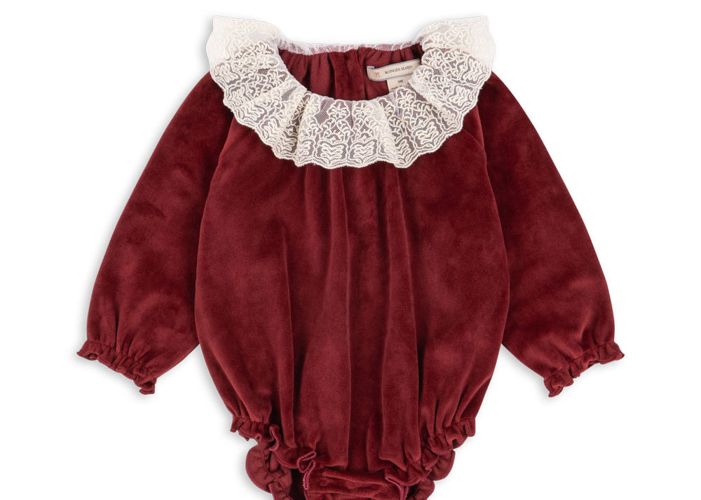 Konges Sløjd A/S Jersey Rompers En Jumpsuits red dahlia