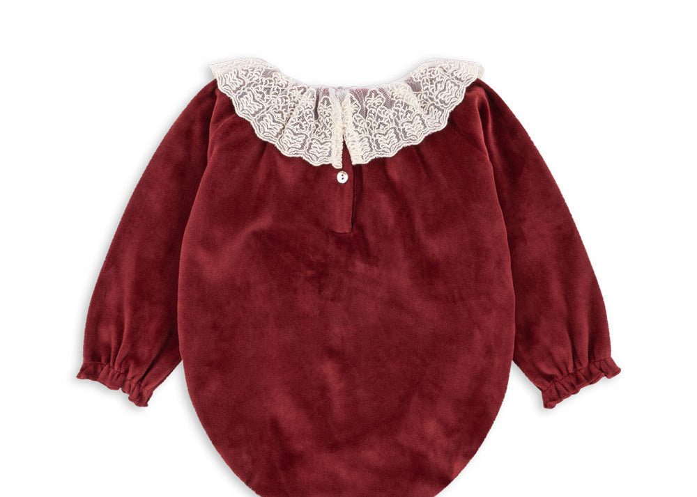 Konges Sløjd A/S Jersey Rompers En Jumpsuits red dahlia