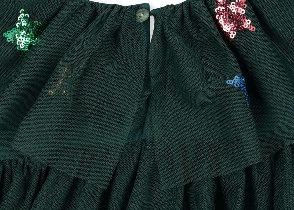 Konges Sløjd A/S WOVEN DRESSES hunter green