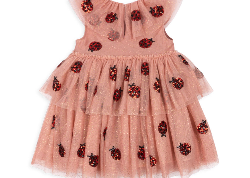Konges Sløjd A/S WOVEN DRESSES ladybug sequin
