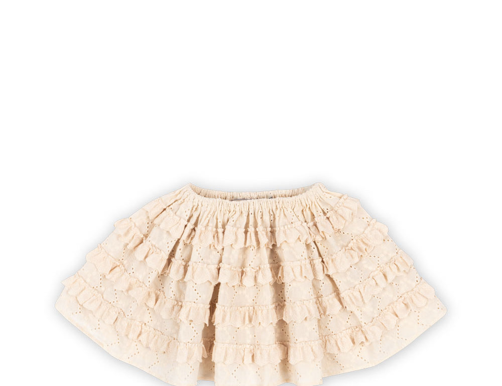 Konges Sløjd A/S WOVEN SKIRTS buttercream
