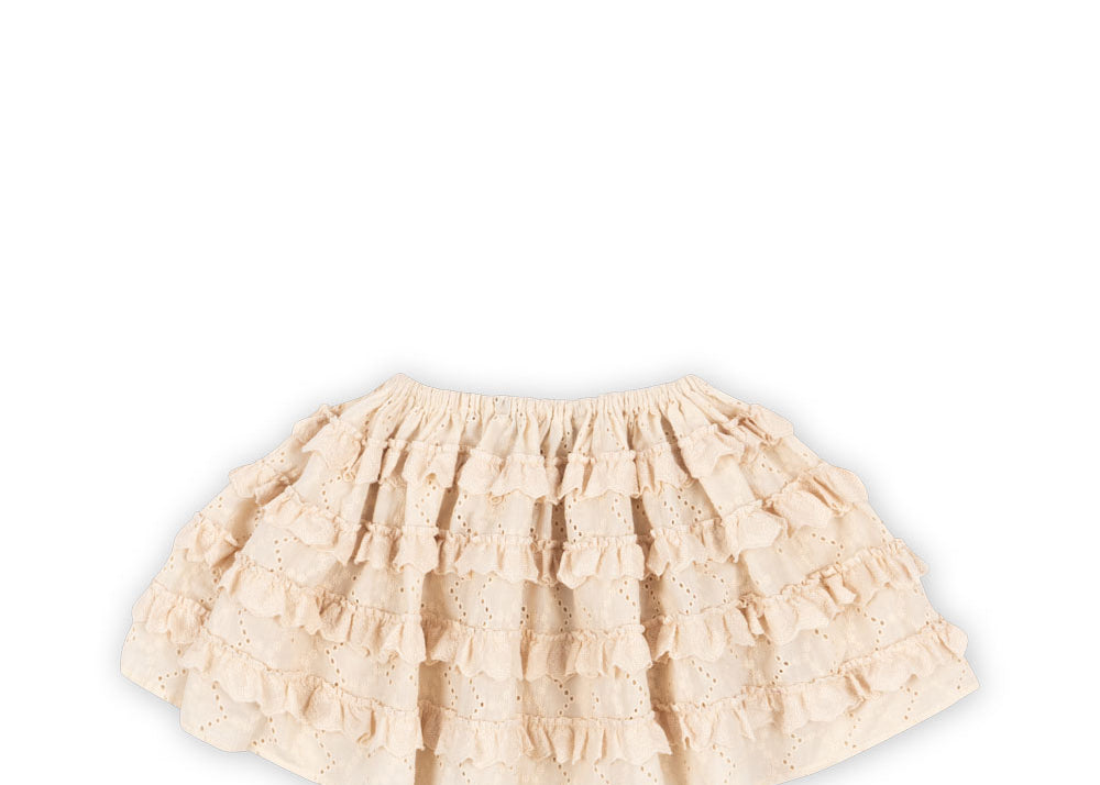 Konges Sløjd A/S Rokjes - Geweven buttercream