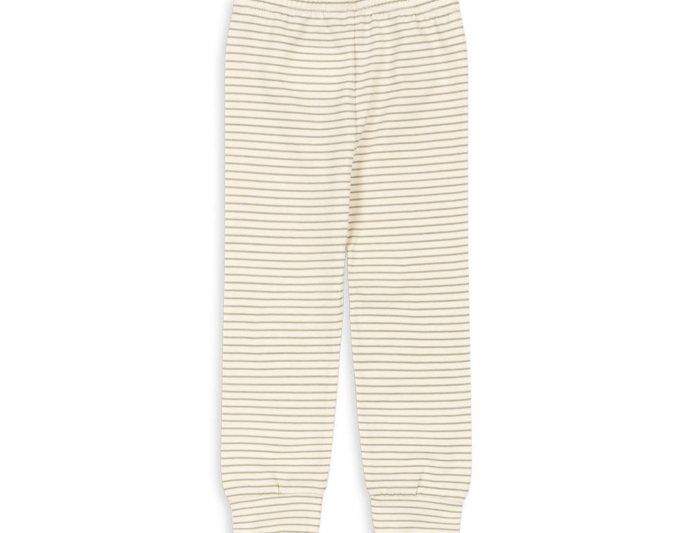 Konges Sløjd A/S JERSEY PANTS tea stripe