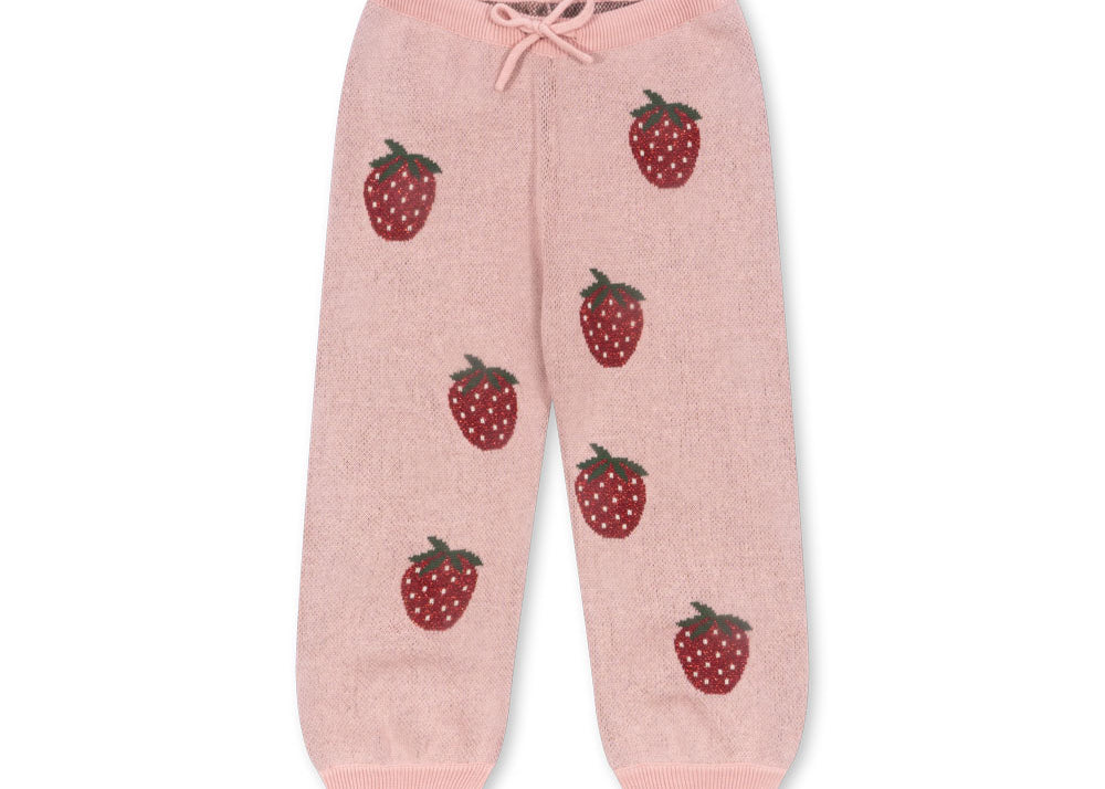 Konges Sløjd A/S Gebreide Broeken strawberry