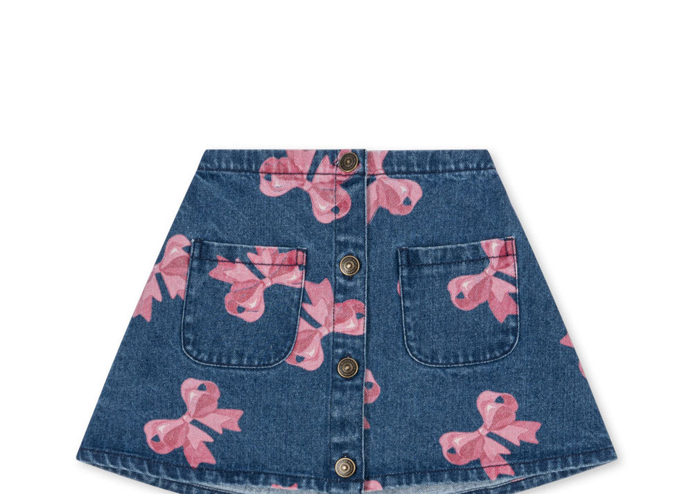 Konges Sløjd A/S Rokjes - Geweven bella bow (for denim)