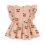 Konges Sløjd A/S Geweven Shirts Met Korte Mouwen ma grande cerise blush