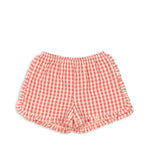 Konges Sløjd A/S Geweven Shorts En Pofbroeken flamingo plume check