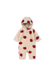 Konges Sløjd A/S Gevoerde Onesies ladybug sand