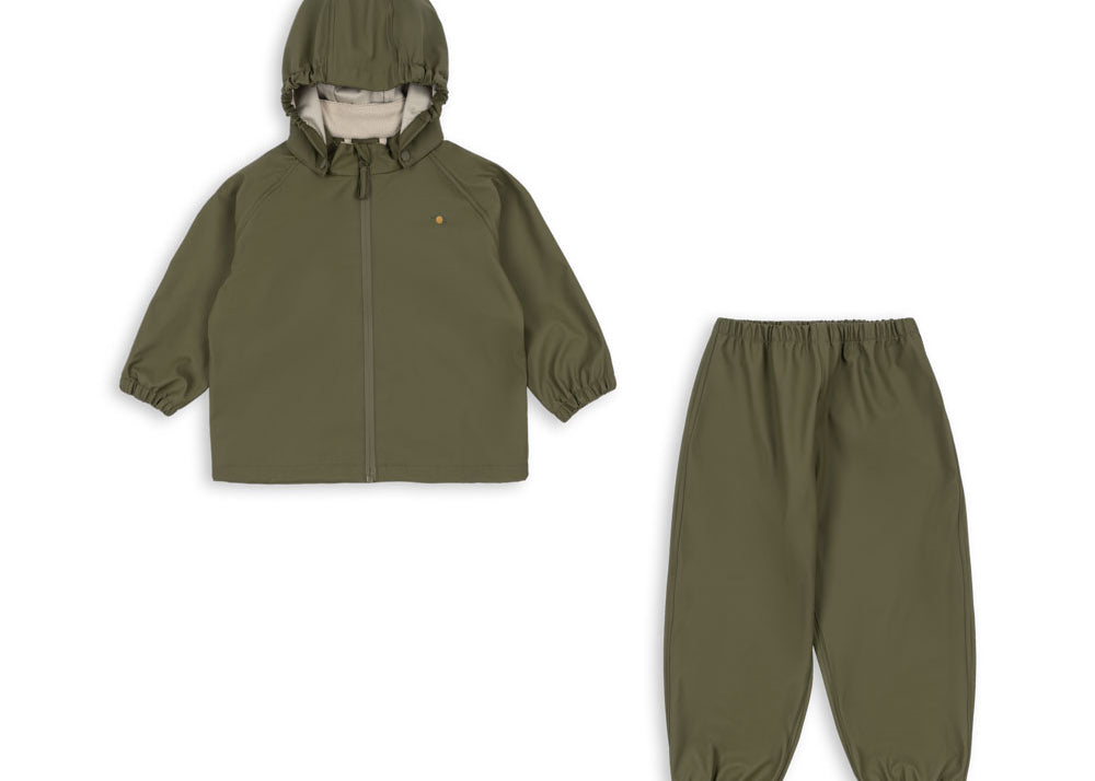 Konges Sløjd A/S Regenkleding burnt olive