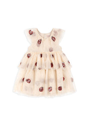 Konges Sløjd A/S WOVEN DRESSES ladybug glitter