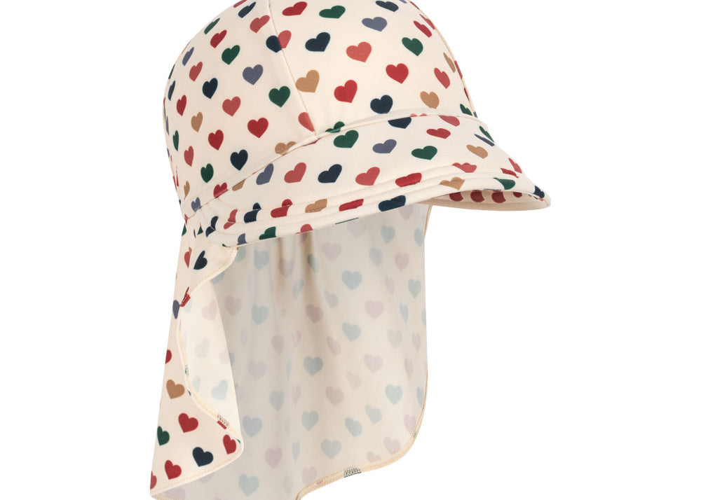 Konges Sløjd A/S UV SWIMHATS bon coeur coloré