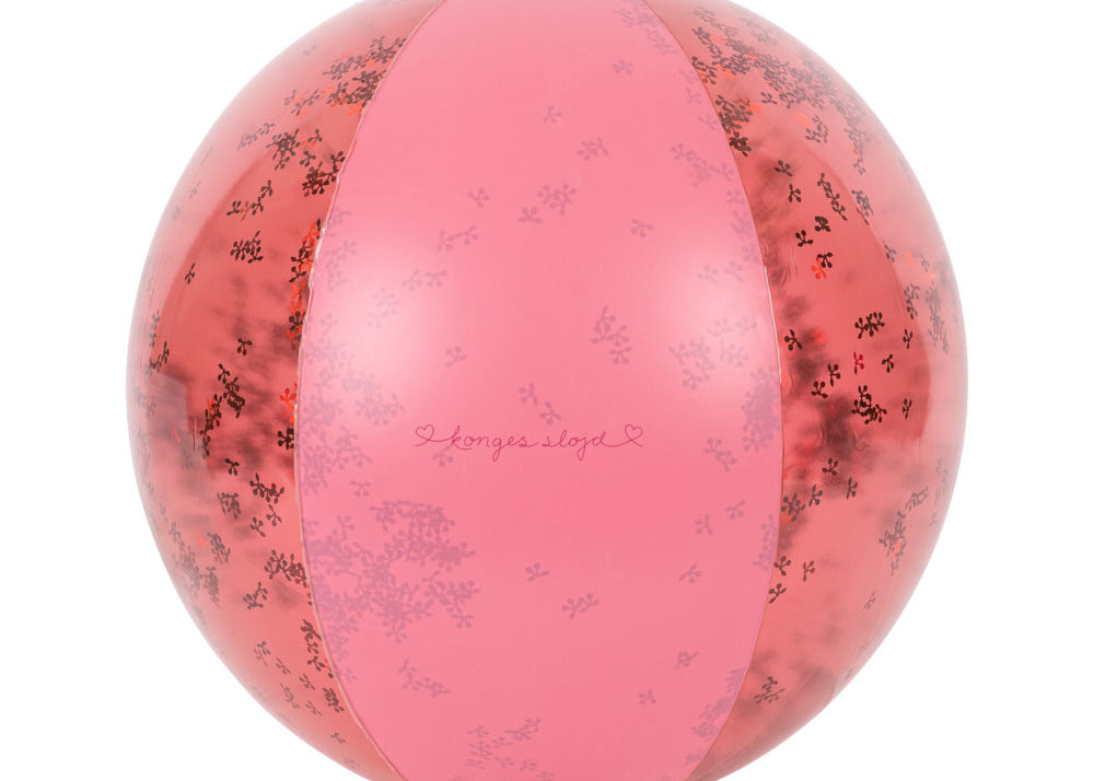 Konges Sløjd A/S Strandballen transparent pink