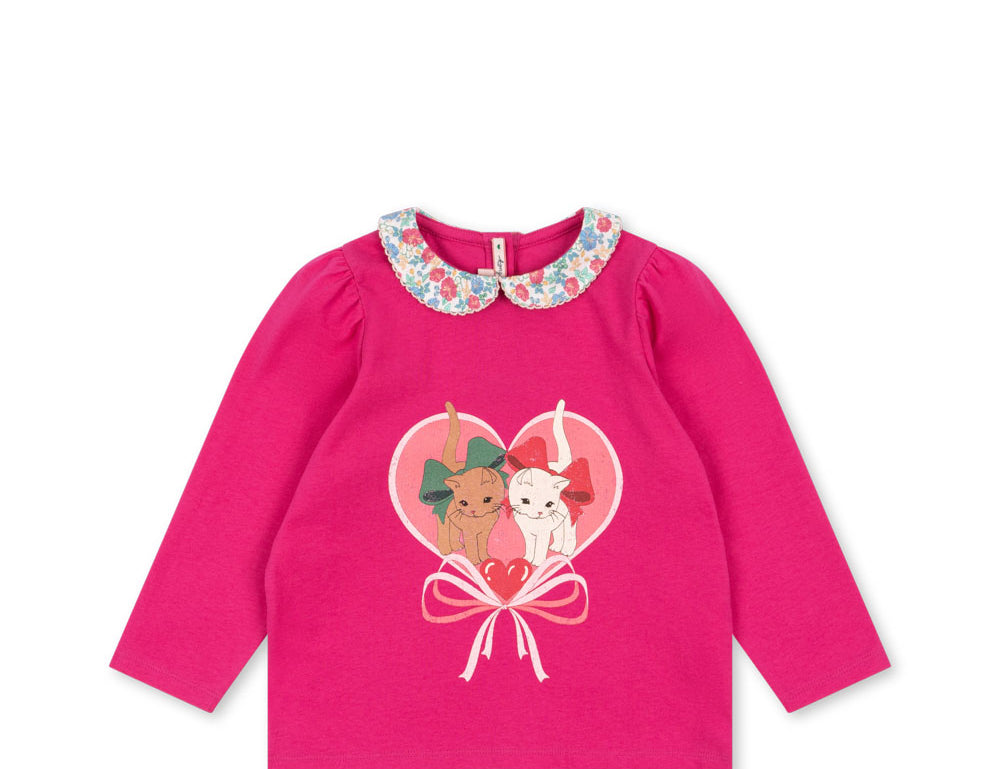 Konges Sløjd A/S JERSEY BLOUSES viva magenta