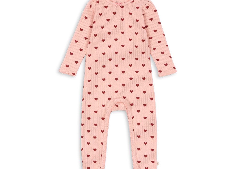 Konges Sløjd A/S Onesies amour rouge