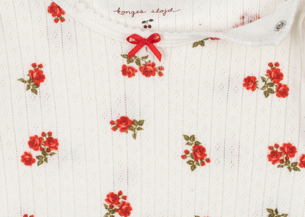 Konges Sløjd A/S Onesies rose red