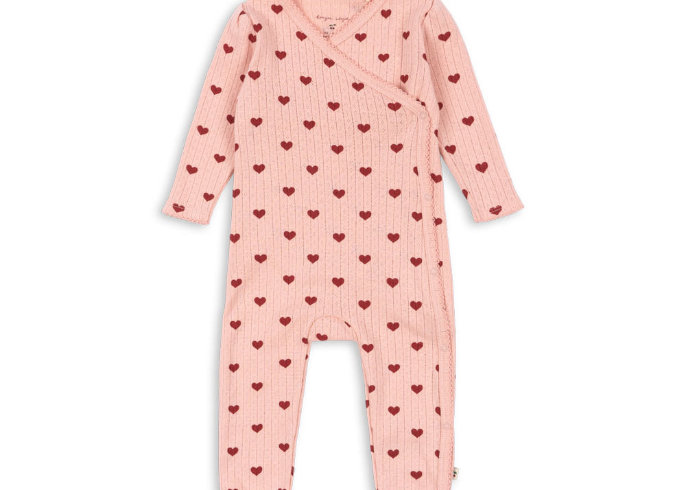 Konges Sløjd A/S Onesies amour rouge