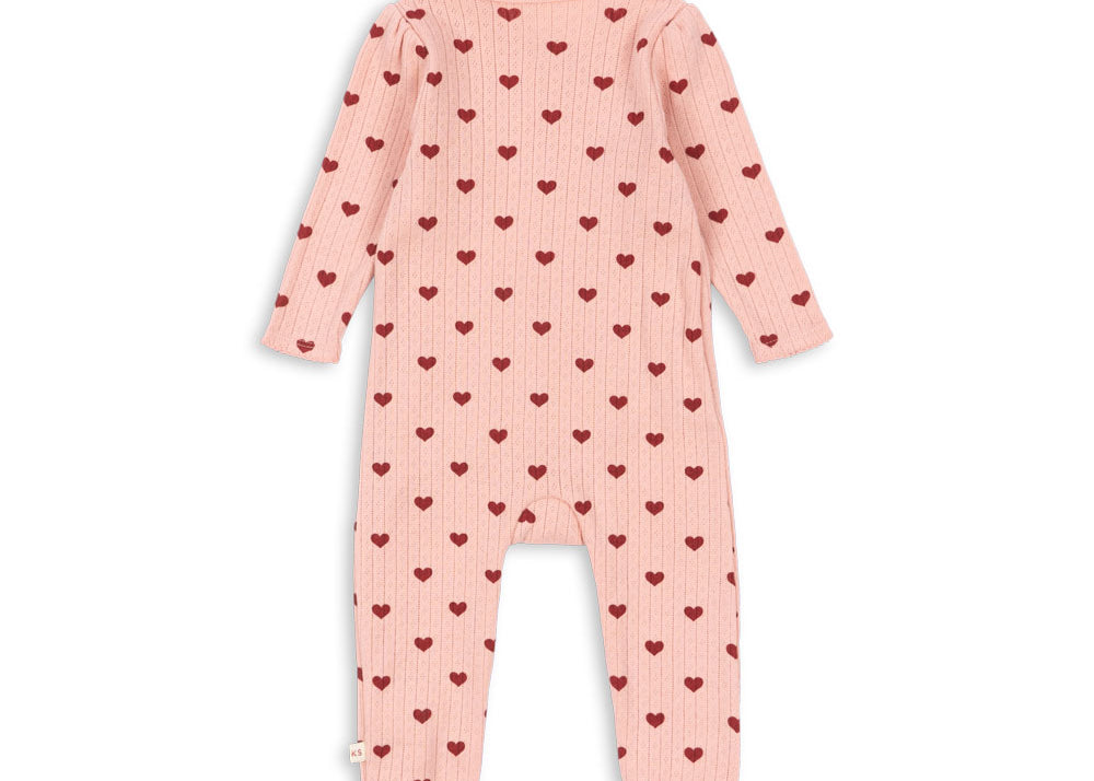 Konges Sløjd A/S Onesies amour rouge