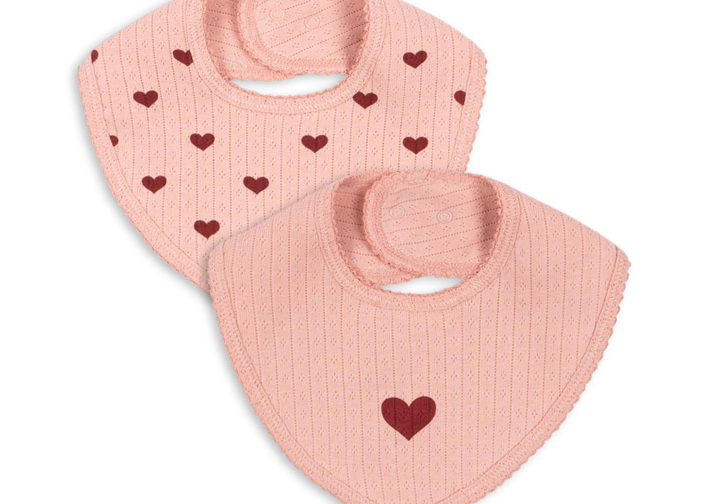 Konges Sløjd A/S Kwijlslabbetjes mellow rose