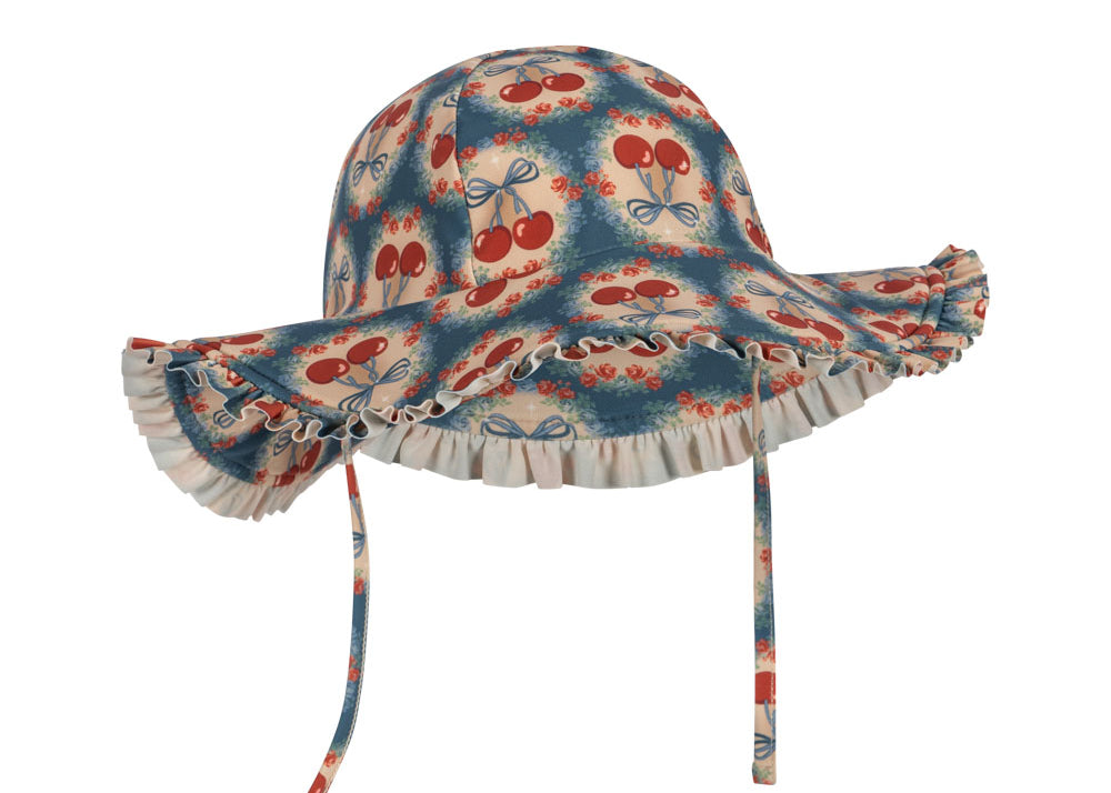 Konges Sløjd A/S Uv-Zwemhoedjes cherry bow blue