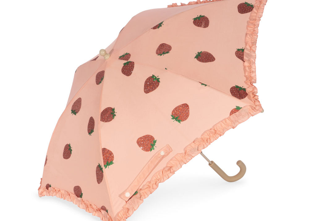 Konges Sløjd A/S Paraplu'S strawberry glitter