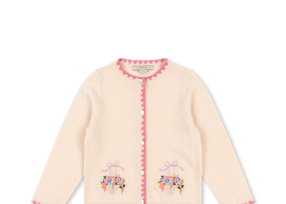 Konges Sløjd A/S Gebreide Cardigans off white