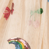 Konges Sløjd A/S Rokjes - Geweven rainbow twinkle