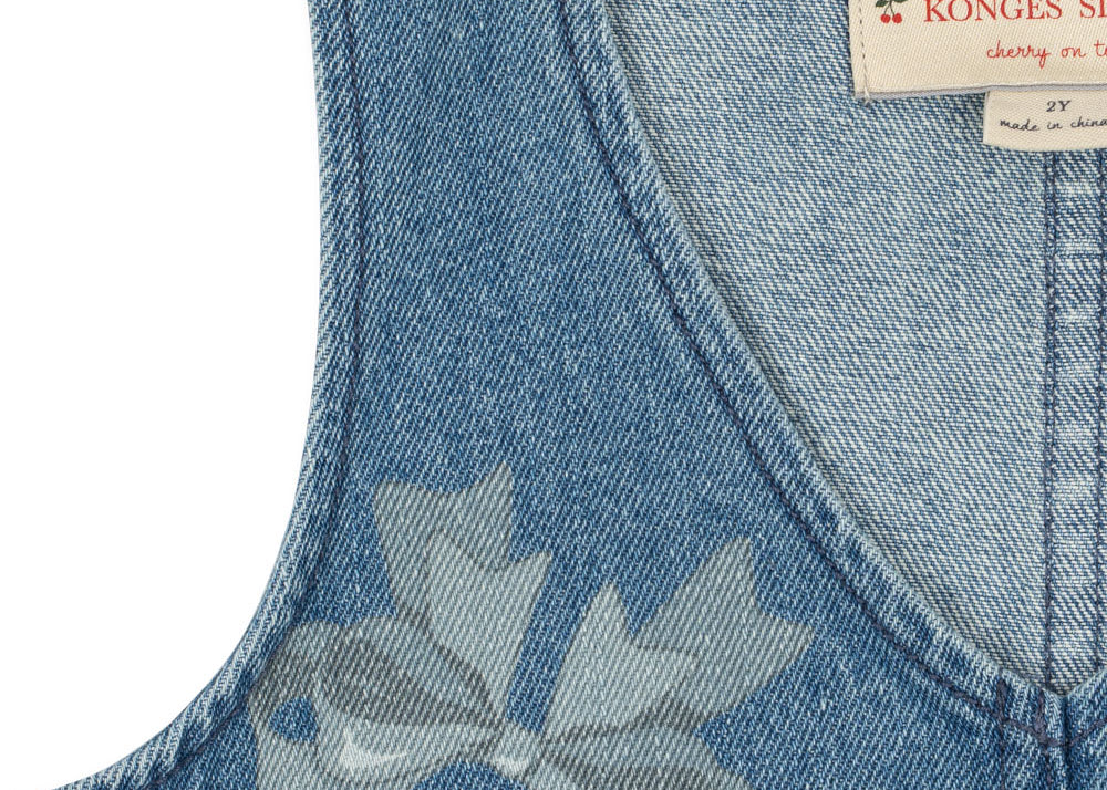 Konges Sløjd A/S WOVEN DRESSES bella bow blu