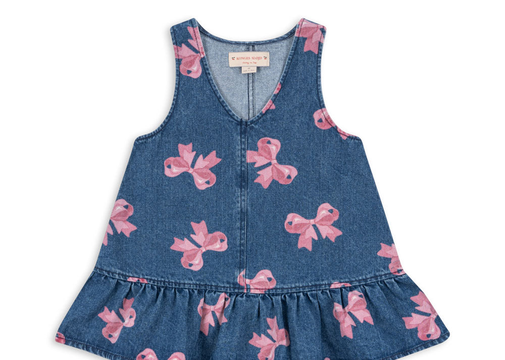 Konges Sløjd A/S WOVEN DRESSES bella bow (for denim)