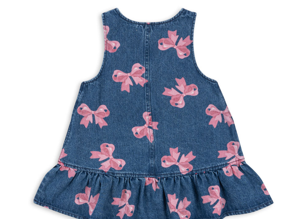 Konges Sløjd A/S WOVEN DRESSES bella bow (for denim)