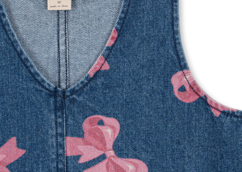 Konges Sløjd A/S WOVEN DRESSES bella bow (for denim)