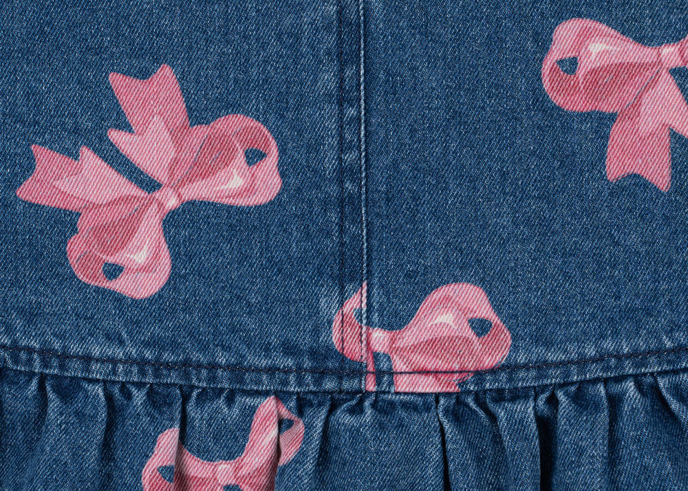 Konges Sløjd A/S WOVEN DRESSES bella bow (for denim)
